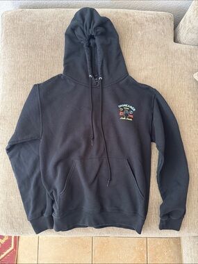 Artist Union Black 'Dreamer' Graphic Pullover Hoodie - Psychic Palm Reader